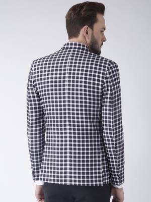 Multicolor Plain Polyester Stitched Men Blazers 5