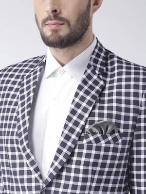Multicolor Plain Polyester Stitched Men Blazers 6