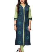  Multi Color Heavy American Crepe  Stitched Kurti