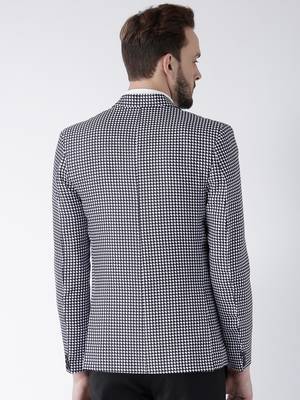 Multicolor Printed Polyester Stitched Men Blazers 5