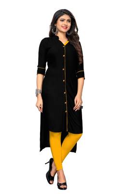  Black Color Reyon 14KG  Stitched Kurti 1