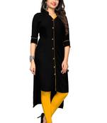  Black Color Reyon 14KG  Stitched Kurti