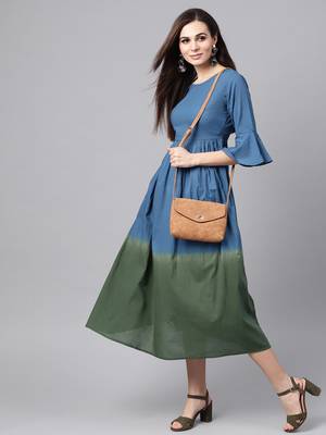 Blue & Green Ombre Maxi 6