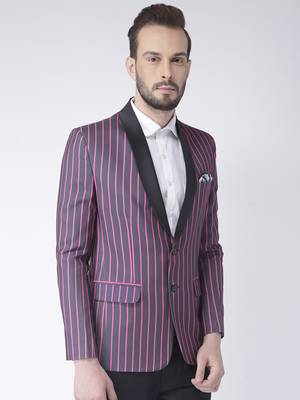 Multicolor Plain Polyester Stitched Men Blazers 4