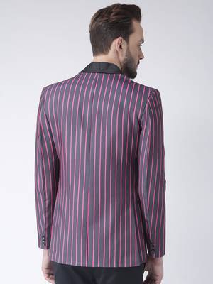 Multicolor Plain Polyester Stitched Men Blazers 5
