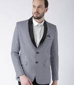 Multicolor Printed Polyester Stitched Men Blazers