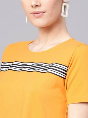 Mustard Tent Athleisure Dress 5
