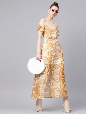Mustard & White Tube Maxi with Sleeves 6