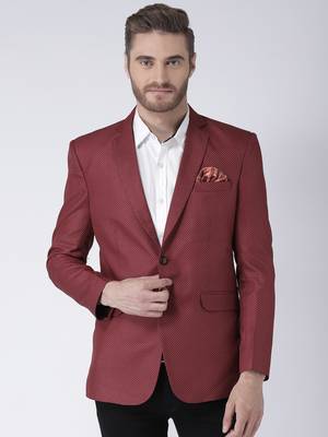 Multicolor Printed Viscose Stitched Men Blazers 1