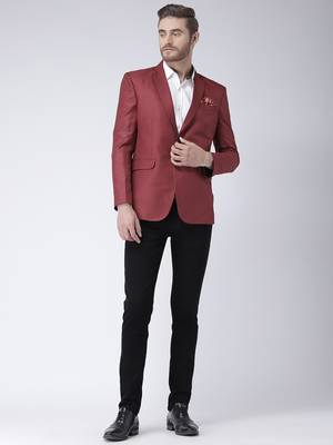 Multicolor Printed Viscose Stitched Men Blazers 2