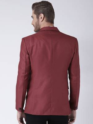 Multicolor Printed Viscose Stitched Men Blazers 5