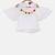White woven chiffon kids-tops