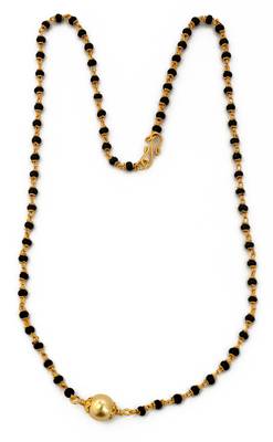 Gold mangalsutra 1