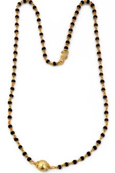 Gold mangalsutra