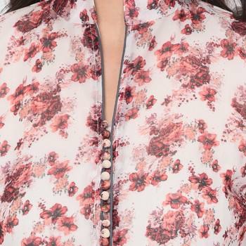 Red printed chiffon ethnic-kurtis 5