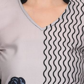 Grey printed rayon ethnic-kurtis 5