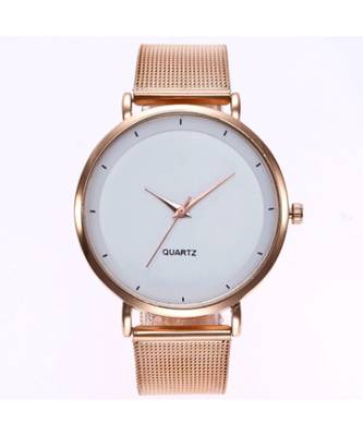 Iola Golden-White Glam Watch 1