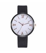 Ahsa Floral Black-White Watch