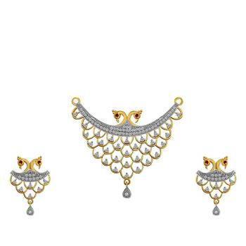 White diamond mangalsutra 2