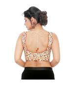 Multi-Colour  Cotton  Padded Designer Ready Made Saree Blouse