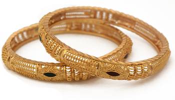 Gold bangles 1