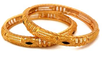 Gold bangles 2