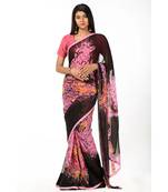 Flowery Bouquet Wrap in 1 Minute saree