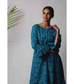 Blue Darsha cotton Kurta