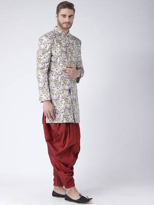 Multicolor Printed Polyester Stitched Indo Western Dresses 3