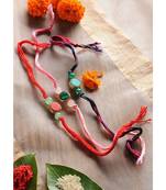 Handmade Marble Stone Rakhis - Set Of 3