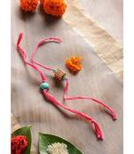 Handmade Turquoise Stone Rakhsi - Set Of 2