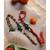 Handmade Crystal Rakhi And Lumba Set