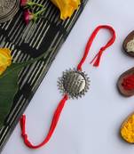 Red Handcrafted Rakhi