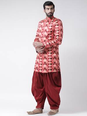 Multicolor Printed Polyester Stitched Indo Western Dresses 2
