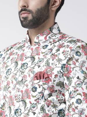 Multicolor Printed Polyester Stitched Indo Western Dresses 4
