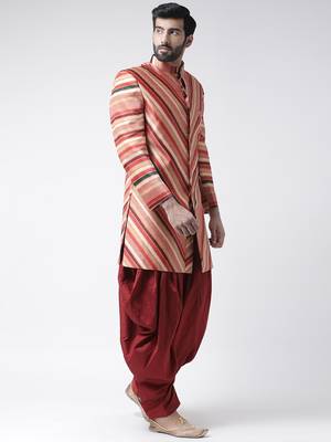 Multicolor Printed Polyester Stitched Indo Western Dresses 3