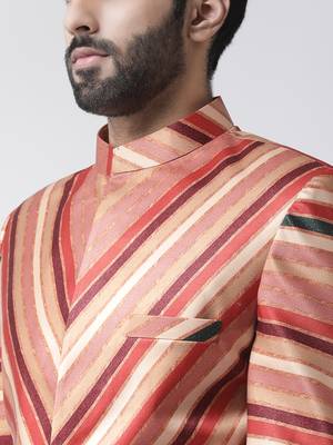 Multicolor Printed Polyester Stitched Indo Western Dresses 5