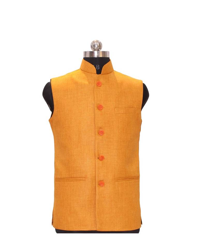 modi jacket orange colour