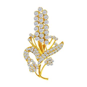 Gold brooch 1
