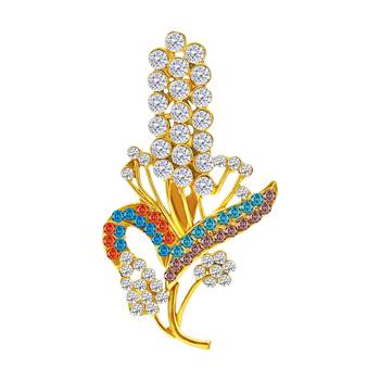 Gold brooch 1