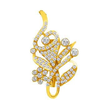 Gold brooch 1