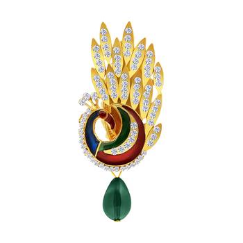Gold brooch 1