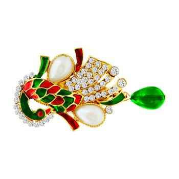 Gold brooch 3