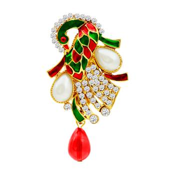 Gold brooch 1