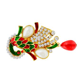 Gold brooch 3