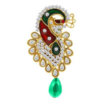 Gold brooch 1