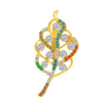 Gold brooch 1