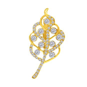 Gold brooch 1
