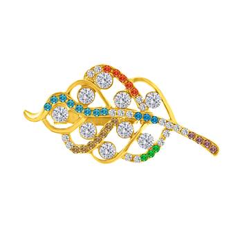 Gold brooch 3