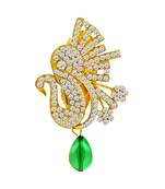 Gold brooch